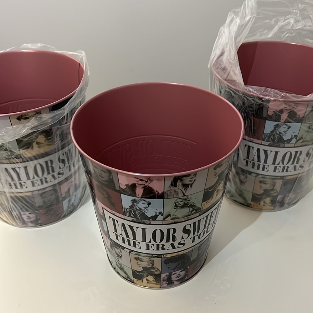 Eras Tour Movie Merch! Exclusive pink tins from AMC